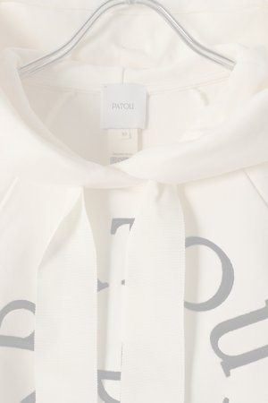 画像5:   PATOU パトゥ オーガニックコットン製メダリオンフーディー{-BDS}