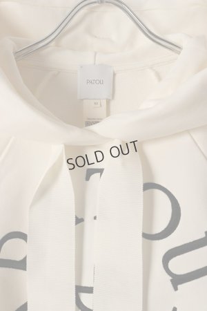 画像5: {SOLD}PATOU パトゥ オーガニックコットン製メダリオンフーディー{-BDS}