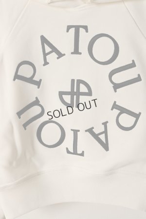 画像6: {SOLD}PATOU パトゥ オーガニックコットン製メダリオンフーディー{-BDS}