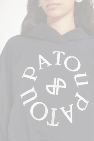 画像3:   PATOU パトゥ オーガニックコットン製メダリオンフーディー{-BDS}