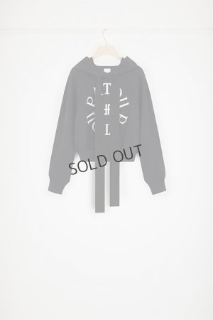 画像4: {SOLD}PATOU パトゥ オーガニックコットン製メダリオンフーディー{-BDS}