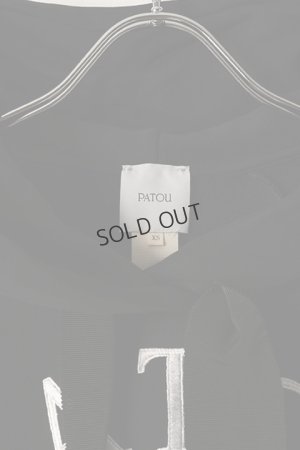 画像6: {SOLD}PATOU パトゥ オーガニックコットン製メダリオンフーディー{-BDS}