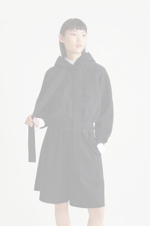 画像6:   PATOU パトゥ オーガニックコットン製メダリオンフーディー{-BDA}