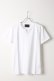 画像1: {SOLD}T' ティー "SEA ISLAND COTTON" LUXSIC 100％(20/1) Key Neck Short Sleeve BASIC{K01-WHT-AIS} (1)