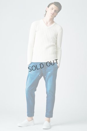 画像2: {SOLD}AKM エイケイエム RIB V-NECK{-AHA}