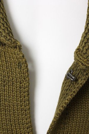画像4: VADEL バデル low gage knit blast finish 3H shawl cardigan{KJ006-KNT05-62(KJ008-KNT05-62)-ADS}