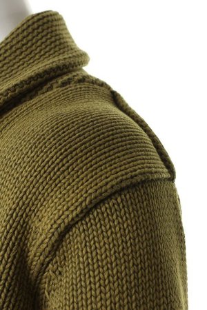 画像5: VADEL バデル low gage knit blast finish 3H shawl cardigan{KJ006-KNT05-62(KJ008-KNT05-62)-ADS}