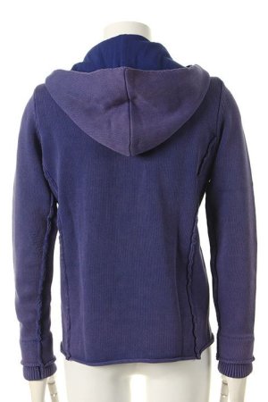 画像2: VADEL バデル knit blast finish hooded JK{-AES}