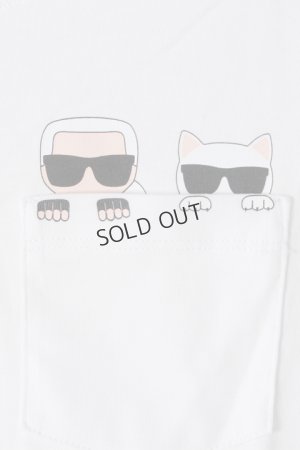 画像3: {SOLD}KARL. LAGERFELD カール ラガーフェルド T-SHIRTS{-AIS}