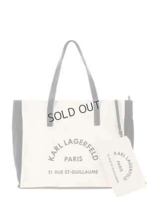 画像1: {SOLD}KARL. LAGERFELD カール ラガーフェルド TOTE{-AIS}