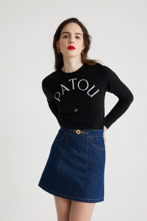 画像6: 【 30%OFF セール107,800円→75,460円】 PATOU パトゥ パトゥ ウールブレンドジャンパ{-BDA}