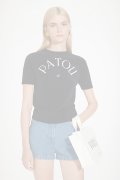  {SOLD} PATOU パトゥ コットンブレンド パトゥジャカードニットトップ{-BDS}