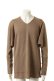 画像1: 【周年記念 24%OFF ｜37,400円→28,424円】 kiryuyrik キリュウキリュウ Dolman V Neck Knit{KP-HK07-108-2BRW-ADA} (1)