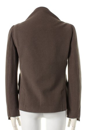 画像3: 【 50%OFF セール70,400円→35,200円】 kiryuyrik キリュウキリュウ Lamb Mossa Lapel Short Jacket{KT-HJ05-104-1KHA-AEA}