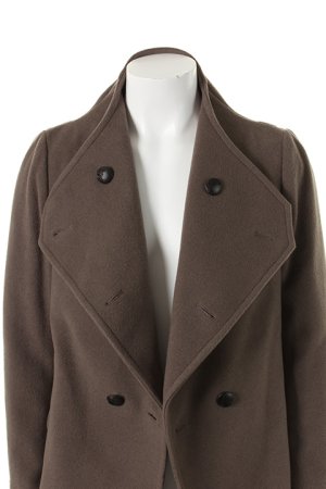 画像4: 【 50%OFF セール70,400円→35,200円】 kiryuyrik キリュウキリュウ Lamb Mossa Lapel Short Jacket{KT-HJ05-104-1KHA-AEA}