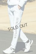 {SOLD}LUXEAKMPLUS リュクスエイケイエムプラス ゴルフ サイドロゴグラフェンストレッチロングパンツ{-BDA}