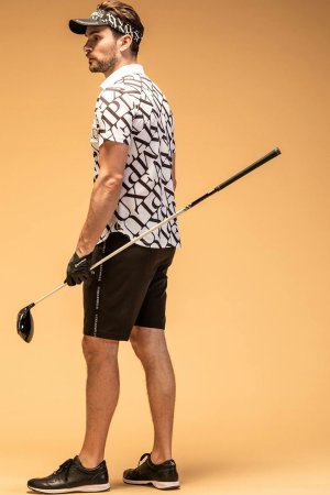 画像8: LUXEAKMPLUS リュクスエイケイエムプラス ゴルフ サイドラインショーツ(撥水 / UVカット){-BES}