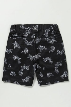 画像10: LUXEAKMPLUS リュクスエイケイエムプラス ゴルフ ローレルパターンショーツ(撥水 / UVカット){-BES}