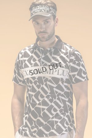 画像5: {SOLD}LUXEAKMPLUS リュクスエイケイエムプラス ゴルフ ダイアゴナルパターン半袖ポロシャツ(吸水速乾){-BES}