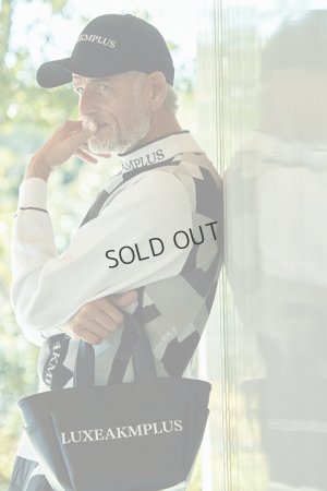 画像3: {SOLD}LUXEAKMPLUS リュクスエイケイエムプラス ゴルフ カモ柄モックネックニット{-BDA}