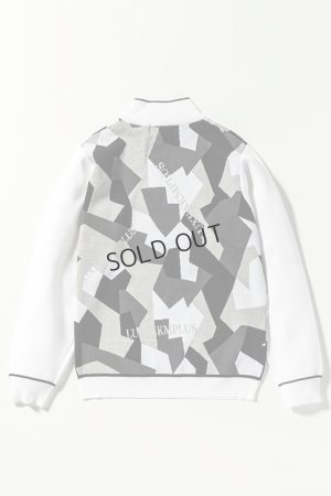画像7: {SOLD}LUXEAKMPLUS リュクスエイケイエムプラス ゴルフ カモ柄モックネックニット{-BDA}