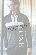 LUXEAKMPLUS リュクスエイケイエムプラス ゴルフ 軽量ハーフジップトラックジャケット{-BDA}
