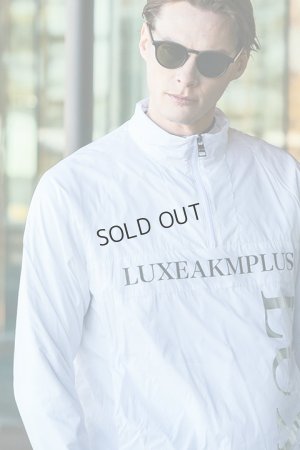 画像4: {SOLD}LUXEAKMPLUS リュクスエイケイエムプラス ゴルフ 軽量ハーフジップトラックジャケット{-BDA}