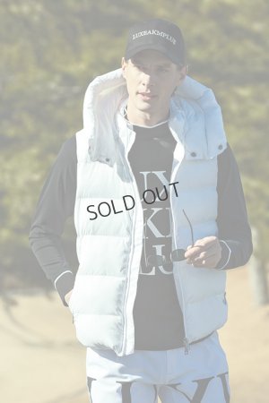 画像6: {SOLD}LUXEAKMPLUS リュクスエイケイエムプラス ゴルフ ビックロゴモックネックロングTシャツ{-BDA}