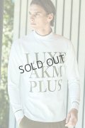 {SOLD}LUXEAKMPLUS リュクスエイケイエムプラス ゴルフ ビックロゴモックネックロングTシャツ{-BDA}