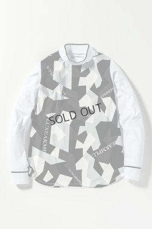 画像6: {SOLD}LUXEAKMPLUS リュクスエイケイエムプラス ゴルフ カモ柄モックネックロングTシャツ{-BDA}