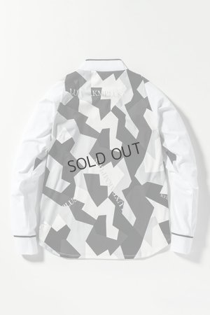 画像7: {SOLD}LUXEAKMPLUS リュクスエイケイエムプラス ゴルフ カモ柄モックネックロングTシャツ{-BDA}