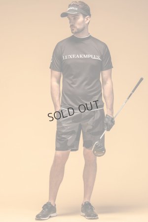 画像6: {SOLD}LUXEAKMPLUS リュクスエイケイエムプラス ゴルフ バックロゴ半袖モックネックTシャツ(吸水 / UVカット / 冷感){-BES}