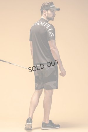 画像8: {SOLD}LUXEAKMPLUS リュクスエイケイエムプラス ゴルフ バックロゴ半袖モックネックTシャツ(吸水 / UVカット / 冷感){-BES}