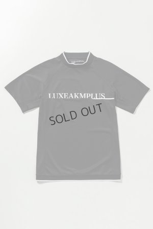 画像9: {SOLD}LUXEAKMPLUS リュクスエイケイエムプラス ゴルフ バックロゴ半袖モックネックTシャツ(吸水 / UVカット / 冷感){-BES}