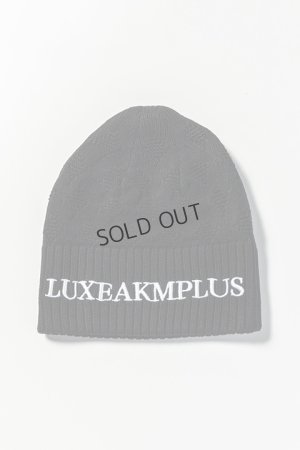 画像5: LUXEAKMPLUS リュクスエイケイエムプラス ゴルフ ベーシックロゴニット帽{-BDA}