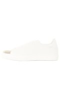   LOUIS LEEMAN ルイリーマン LOW TOP SNEAKER WITH STRIPED CAPPED{LL0251-LOU-CSV-BIAOR-BNC-AGA}
