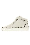 【 50%OFF セール｜118,800円→59,400円】 LOUIS LEEMAN ルイリーマン HIGH TOP SNEAKER WITH STUDS{LL0291-SIM-VLR-BIANA-AGS}