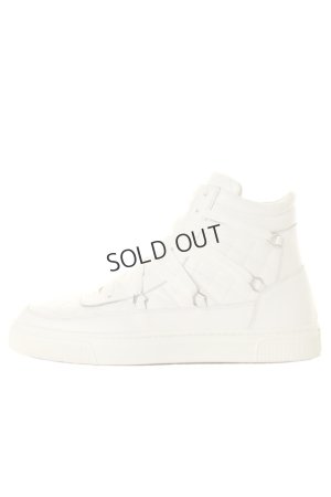 画像1: {SOLD}LOUIS LEEMAN ルイリーマン HIGH TOP QUILTED SNEAKER WITH MULTI{LL258T-SIM-VIT-BIAAR-BNC-AGA}