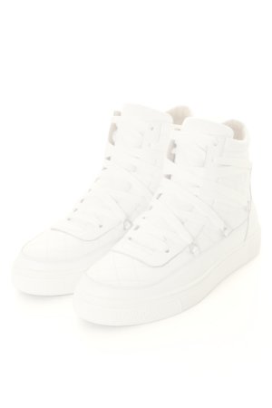 画像2:   LOUIS LEEMAN ルイリーマン HIGH TOP QUILTED SNEAKER WITH MULTI{LL258T-SIM-VIT-BIAAR-BNC-AGA}