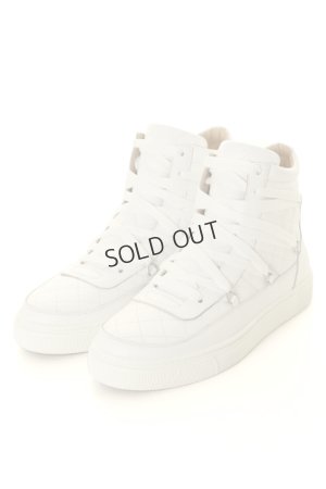 画像2: {SOLD}LOUIS LEEMAN ルイリーマン HIGH TOP QUILTED SNEAKER WITH MULTI{LL258T-SIM-VIT-BIAAR-BNC-AGA}