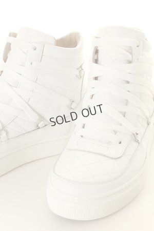 画像4: {SOLD}LOUIS LEEMAN ルイリーマン HIGH TOP QUILTED SNEAKER WITH MULTI{LL258T-SIM-VIT-BIAAR-BNC-AGA}