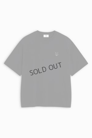 画像1: {SOLD}MAISON KITSUNE メゾンキツネ ボールド フォックスヘッド パッチ オーバーサイズ Tシャツ{-BES}