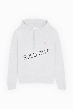 画像1: {SOLD}MAISON KITSUNE メゾンキツネ フォックスヘッド パッチ レギュラー フーディ{-BES}