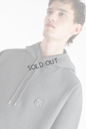 画像5: {SOLD}MAISON KITSUNE メゾンキツネ ボールド フォックスヘッド パッチ オーバーサイズ フーディ{-BDA}
