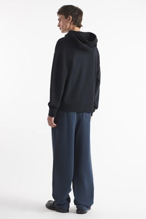 画像7: MAISON KITSUNE メゾンキツネ ボールド フォックスヘッド パッチ オーバーサイズ フーディ{-BDA}