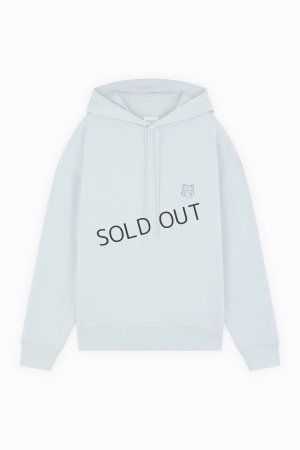 画像1: {SOLD}MAISON KITSUNE メゾンキツネ ボールド フォックスヘッド パッチ オーバーサイズ フーディ{-BDA}