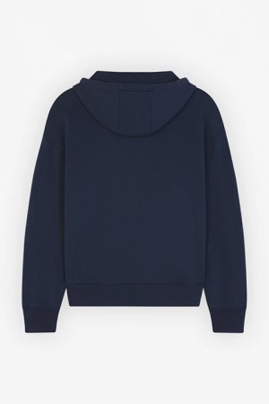 画像2: MAISON KITSUNE メゾンキツネ ボールド フォックスヘッド パッチ オーバーサイズ フーディ{-BDA}