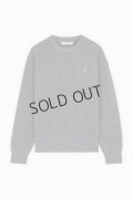 {SOLD}MAISON KITSUNE メゾンキツネ ボールド フォックスヘッド パッチ コンフォート リブ ジャンパー{-BDA}
