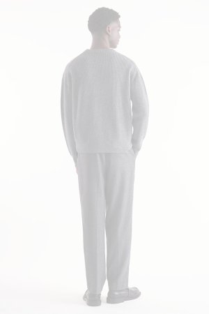 画像6:   MAISON KITSUNE メゾンキツネ ボールド フォックスヘッド パッチ コンフォート リブ ジャンパー {-BDA}  :LM00818KT1093H131 