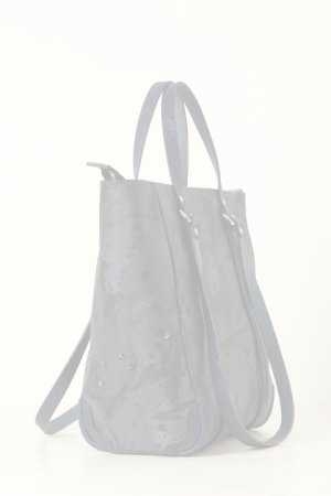 画像4:  {SOLD} LMA（Leave Me Alone） トートバッグ　blue(ノーマルZIP）{-BAA}